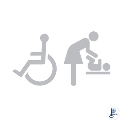 KP WC Symbolitarrat Inva ja Lastenhoito 70x80TA