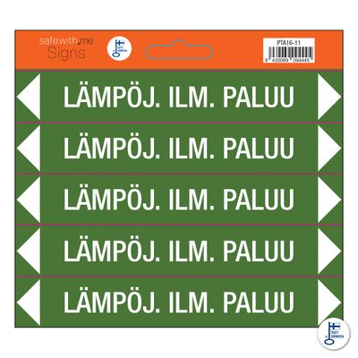 Putkistotarra-arkki Lämpöjohto ilm. paluu
