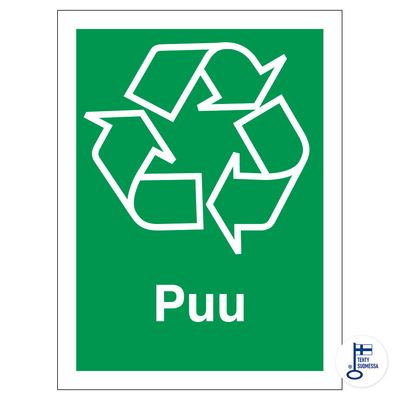 Kierrätysmerkki Puu Kierrätysmerkki Puu