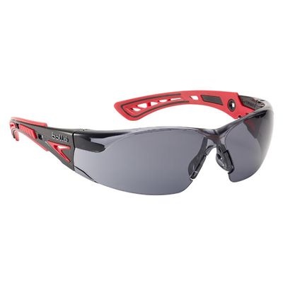 Bolle Rush+ Smoke suojalasit puna-musta