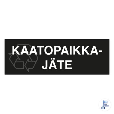 Jäteastiatarra Kaatopaikkajäte Jäteastiatarra Kaatopaikkajäte