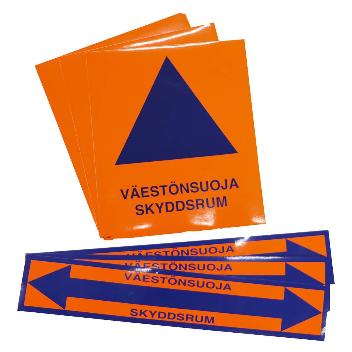 Väestönsuojelukyltit